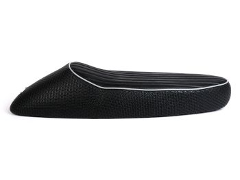 Seat -BGM PRO Sport- Vespa Smallframe V50, PV, ET3 - without lock - grey piping