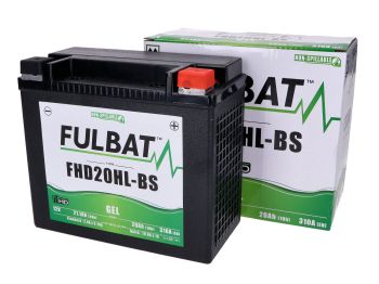 battery Fulbat FHD20HL-BS GEL for Harley Davidson