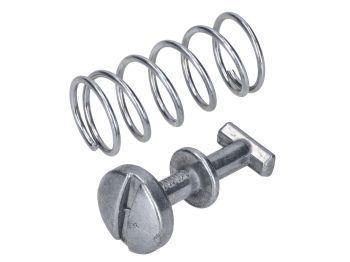 fairing screw 35mm w/ spring for Piaggio, Vespa Ciao, Bravo, SI