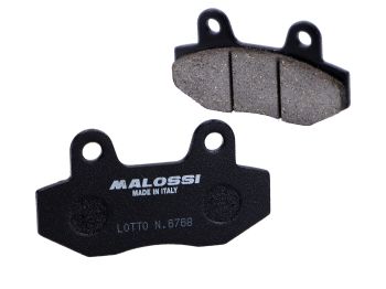 Brake pads Malossi organic for Keeway RY8 50cc, Honda NSR 2T, MBX 50cc 2T, TNT Motor Cancun 50cc 4T Euro5
