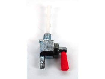 Fuel tap M10x1 reserve position lower outgoing for Peugeot 103, Mobylette, Motobecane, Garelli