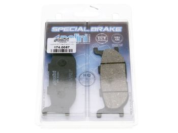 brake pads Polini organic for Yamaha Majesty 400, T-Max 500