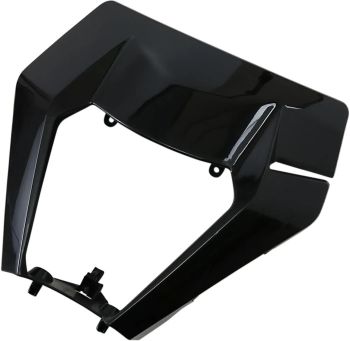 HEADLIGHT EXC 17-19 BK