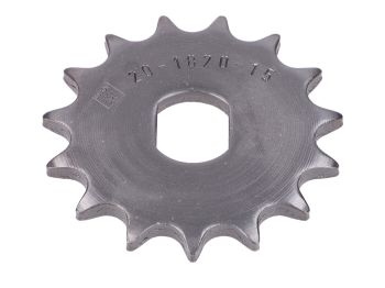 Pinion Esjot steel 15 teeth 19x15 for Simson KR51/2 Schwalbe, S 51, 70, SR 50,