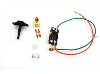 Light switch plastic black for Piaggio, Ciao