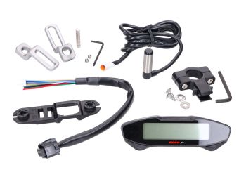 multifunctional speedometer Koso DB EX-03 with E-mark