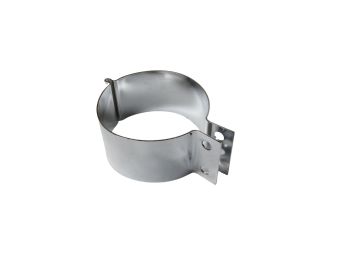 OBEJMA TŁUMIKA WSK 125 DUŻA CHROM