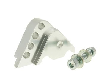 shock extender CNC 4-hole silver for Minarelli vertical