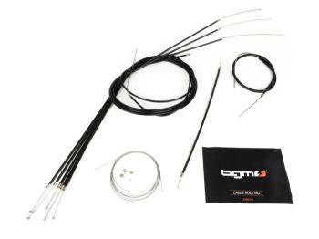 Cable set -BGM ORIGINAL, PE inner liner- Lambretta DL, GP