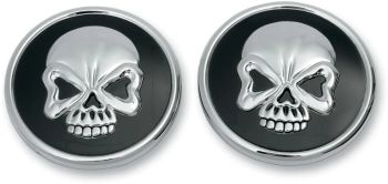 CAP GAS CHR SKULL 97-19