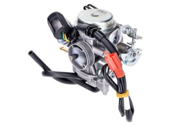 carburetor Dellorto 18mm TK SVB18 AW1 for SYM Fiddle 2, Fiddle 3, Crox, Jet 4, Orbit 2, 12" 4-stroke 50cc Euro4 25km/h, 45km/h 18-20