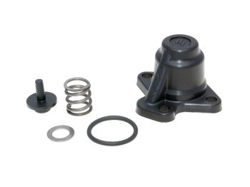 regulation head cover w/ injection valve Polini cast iron sport 70cc for Aprilia Di-Tech, Piaggio PureJet