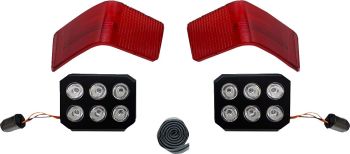 LIGHTS LED TPAK RED LENS