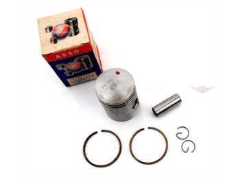 Piston set 41,50mm 12mm piston pin 53mm for Hercules, Miele, DKW, Rixe, Gritzner, Göricke, Bauer