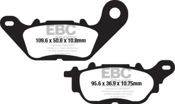 BRAKE PAD FA SER ORGANIC