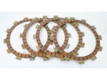 Clutch plates Lucas set for Suzuki GT 80, RM TS 80