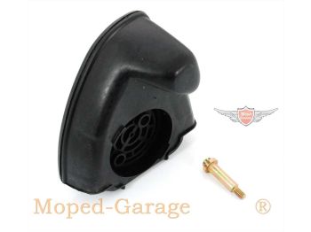 Black plastic air filter box for MBK, 51