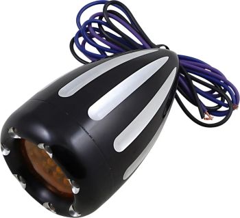 LIGHT D/C AM LED BLK AM