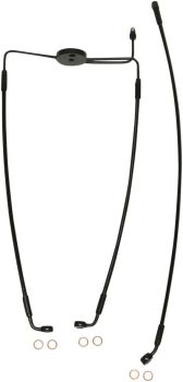 LINE BRAKE FRONT XR BLK