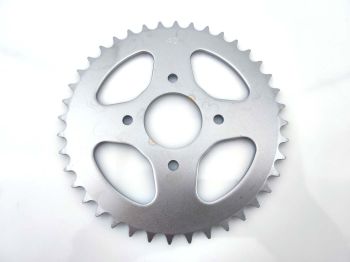Sprocket Presto aluminum 40 teeth 4 hole for KTM 505, Garelli Cross 40, Hercules Prima 1, 2, 3, 4, 5, 6, MP MF M HR Hobby Rider, P MX SX, Optima Pronto, Presto, Zündapp A 25 Automatic Type 460-01, 460-02