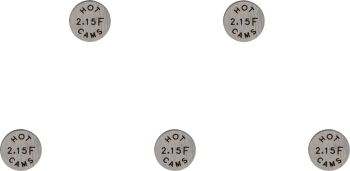 VALVE SHIM 5PK 10.0X2.15
