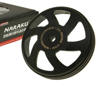 clutch bell Naraku V.2 CNC 107mm for Piaggio, Peugeot, Kymco, SYM, GY6