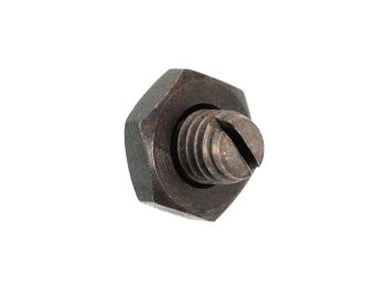Bolt with nut steel for Sachs 50/2, 50/3, 50/4, 50/- KF S, LF H, MLF B, LK NL, LFH MLFA MLKA X, EKF, Hercules, Miele, DKW, KTM, Rixe, Gritzner, Göricke moped, moped, mokick