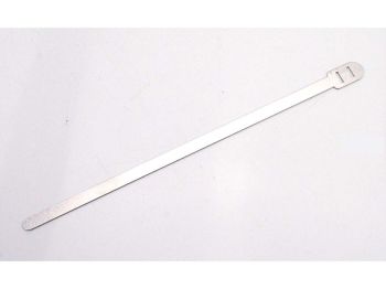 Cable tie Goebel aluminum 180 x 6mm for Zündapp GTS, KS, CS, CX, Combinette, C, R, Kreidler Florett, Flory, MF, MP, Hercules K, MK, KX, Ultra 220, Prima M, Puch Maxi, Monza, Racing, KTM, DKW, Rixe, moped, moped, motorcycle