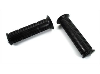 Grip rubber set black 130mm 22/24mm 32mm for moped, moped, mokick
