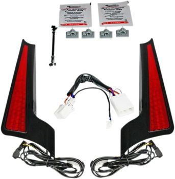 LIGHT FASCIA 06-09BLK/RED