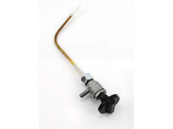 Petcock metal black for Piaggio Citta, Ciao L, SC, P, PX, Puch 1L, Zündapp Automatic Moped Type 442, 444
