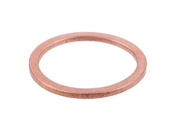 exhaust gasket 28x34mm solid copper for Simson S50, S51, S53, S70, S83, SR50, SR70, Schwalbe, Sperber, Spatz, Habicht, Star