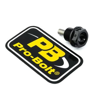 BOLT DRAIN 14X1.5X15 BLACK