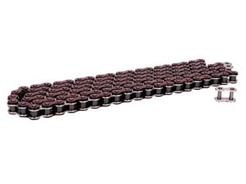 Chain YBN 420 x 122 links red for Zündapp, Kreidler, Hercules, Florett RS