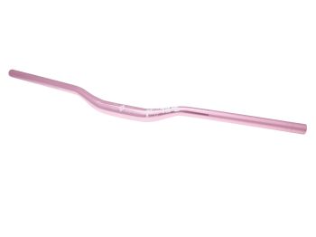 n8tive handlebar AL6061 760x31.8, 25mm rise, 5° up-, 9° backsweep - pink
