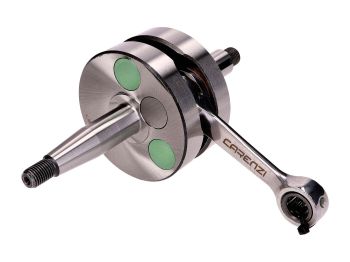 crankshaft Carenzi Evolution Minarelli AM6 for Aprilia RX, SX 50, Beta RR, CPI, Fantic, MBK X-Power, Yamaha TZR, Peugeot XPS, Rieju RS, Motorhispania RYZ, Sherco SE, SM