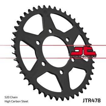 SPROCKET REAR 43T 520 BLK