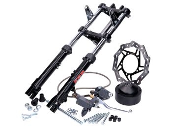 disc brake set and fork swiing EBR hydraulic for Puch
