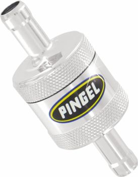 FUEL FILTER 3/8 CHROME