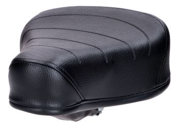 Saddle / seat black with Puch lettering for Puch Maxi