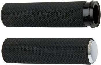 GRIPS - KNURLED - CABLE - CHRO