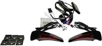 LIGHT B-REST FLH BLK/RED