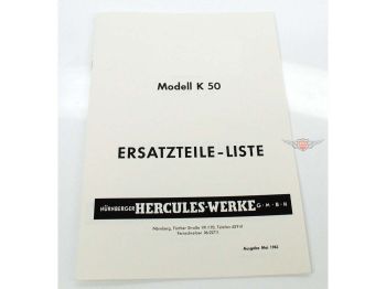 Parts catalog Hercules for K 50