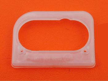 Closing plate plastic 12mm transparent for Sachs, 50/2 MLC, 50/AMLC