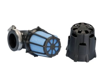 air filter Polini D.37 small air box 37mm 90° black