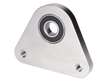 rear wheel bearing plate swiing racing stainless steel for Piaggio Ciao, Si, Bravo, Boxer