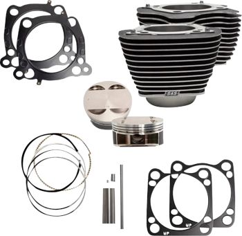 Cylinder Kit 4.25"" Bore 4.5 ""Stroke WBlack W/Highlights M8
