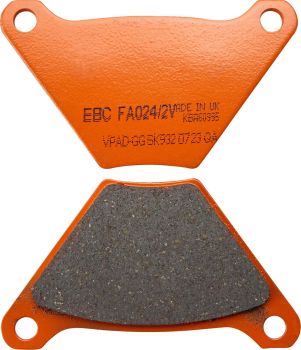 BRAKE PAD VEE SEMISNTRD