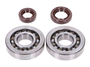 crankshaft bearing set Naraku SKF, FKM Premium C4 polyamide for Kymco, SYM vertical