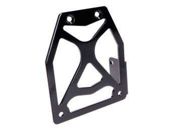 number plate holder 100x116 aluminium black